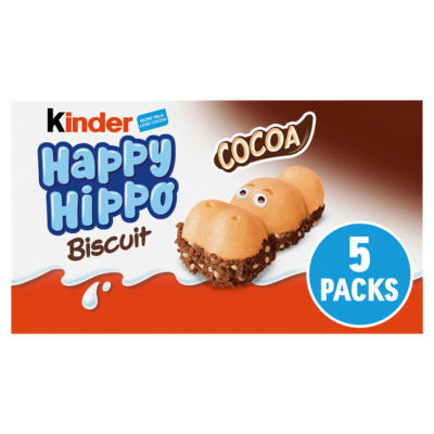 Kinder Happy Hippo Chocolate Cream Biscuits 5x 20.7g