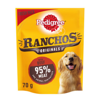 Pedigree Ranchos Beef Adult Dog Treats
