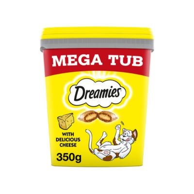 Dreamies Mega Pack Tub Cheese Adult Cat Treats