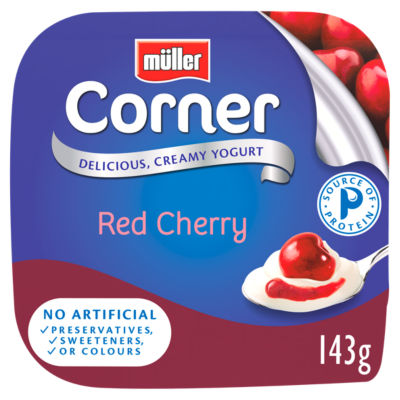 Muller Corner Red Cherry Yogurt