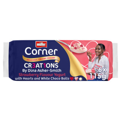 Muller Corner Creations By Dina Asher Smith Strawberry 6 x 115g
