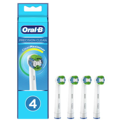 ASDA > Beauty Cosmetics > Oral-B Precision Clean Electric Toothbrush Replacement Heads (4pk)