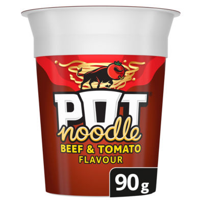 Pot Noodle Beef & Tomato