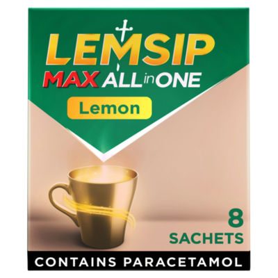 Lemsip Max All in One Lemon Sachets