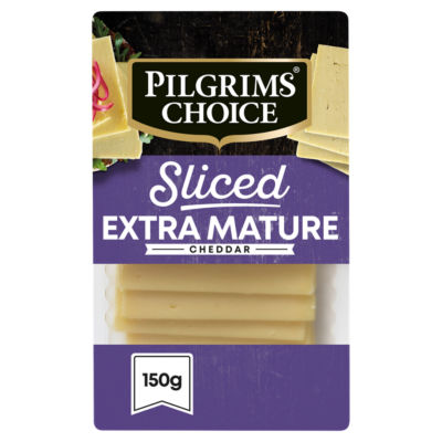 Pilgrims Choice Sliced Extra Mature Cheddar