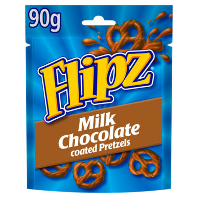 Flipz Pretzels Milk Chocolate Snacks
