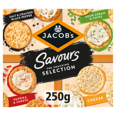 Jacob’s Savours Assortment 250g