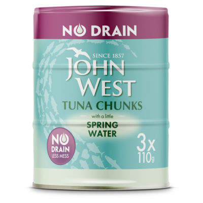 John West Tuna Chunks with a Little Spring Water