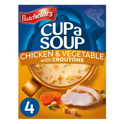 Batchelors Cup a Soup Chicken & Vegetable with Croutons