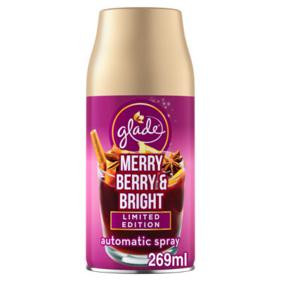 Glade Automatic Spray Refill Merry Berry & Bright Air Freshener - 1 Refill