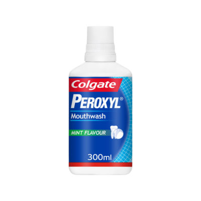 Colgate Peroxyl Mouthwash Mint Flavour