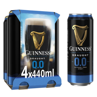 Guinness Draught 0.0% Non-Alcoholic Beer