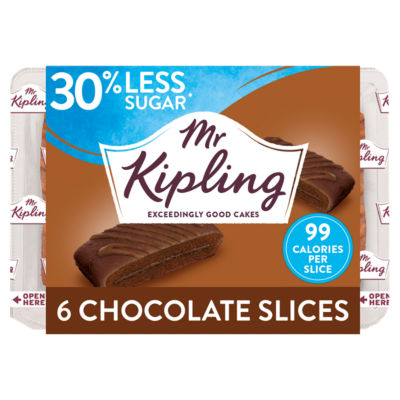 Mr Kipling 30% Less Sugar Chocolate Slices