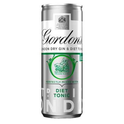 Gordon's London Dry Gin and Diet Tonic