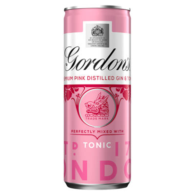 Gordon's Premium Pink Distilled Gin & Tonic