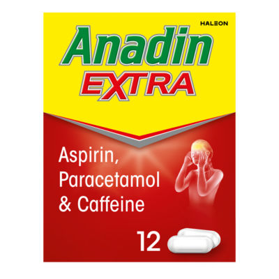 Anadin Extra Aspirin, Paracetamol & Caffeine