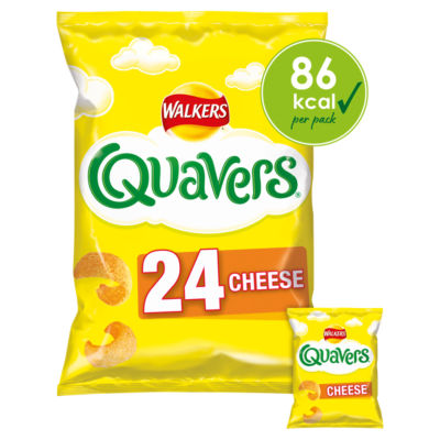 Walkers Quavers Cheese Snacks 24x 16g