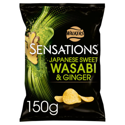 Walkers Sensations Wasabi & Ginger Crisps