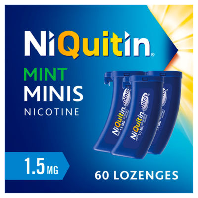 NiQuitin Minis Mint 1.5mg Lozenges