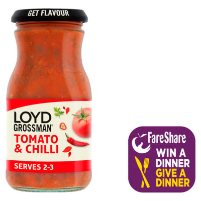 Loyd Grossman Tomato & Chilli Pasta Sauce