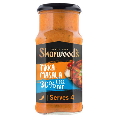 Sharwood’s Tikka Masala Reduced Fat Curry Sauce 420g