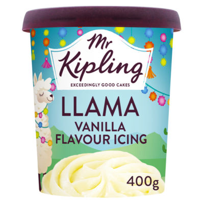 Mr Kipling Llama Vanilla Flavour Icing