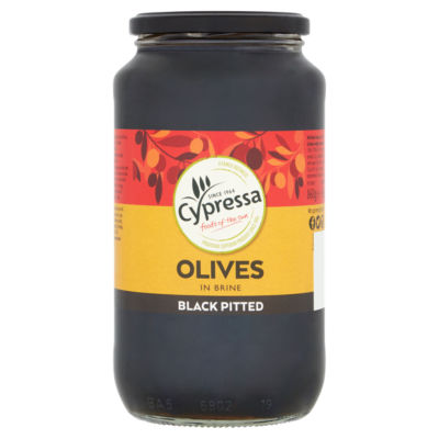 Cypressa Black Pitted Olives In Brine