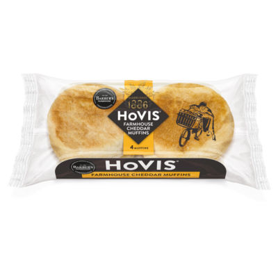 Hovis 4 West Country Farmhouse Cheddar Muffins