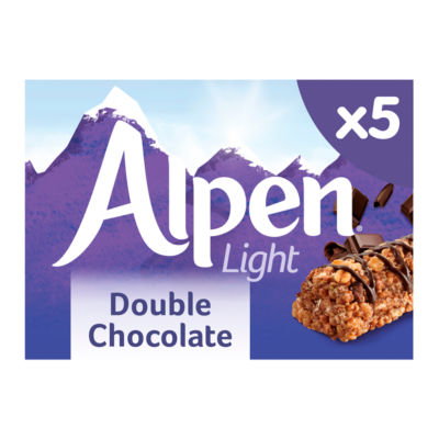 Alpen Light Double Chocolate Cereal Bars