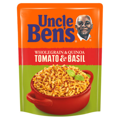 Uncle Ben's Rice & Grains Wholegrain & Quinoa Tomato & Basil