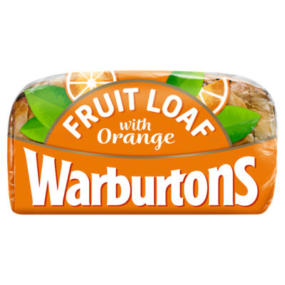 Warburtons Fruit Loaf with Orange