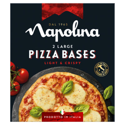Napolina Large Pizza Bases 2 x 150g