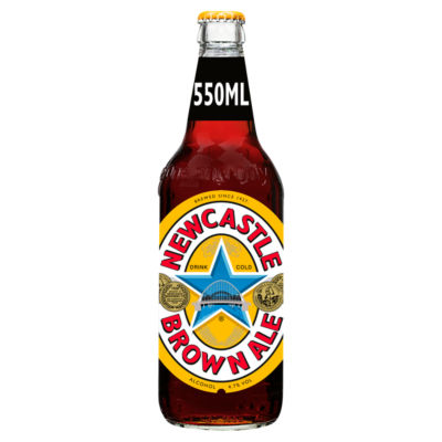 Newcastle Brown Ale Beer Bottle