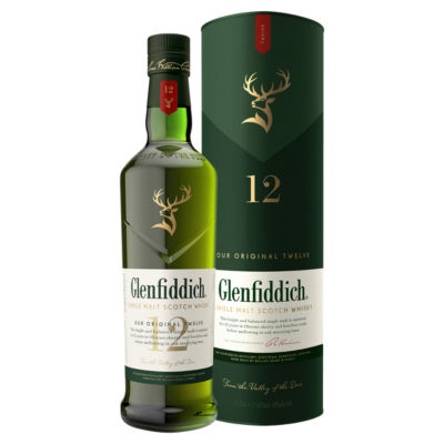 Glenfiddich Single Malt Scotch Whisky 12 Years Old
