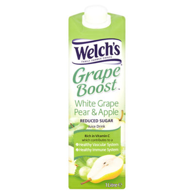 Welch's Grape Boost White Grape Pear & Apple Juice Drink