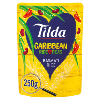 Tilda Caribbean Rice and Peas Basmati Rice