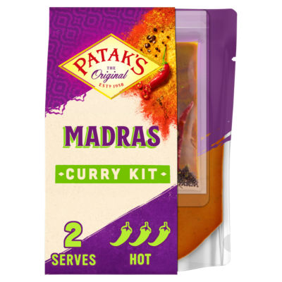 Patak's Madras Curry Meal Kit