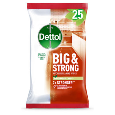 Dettol Big and Strong Kitchen Wipes