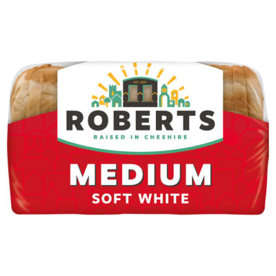 Roberts Bakery Medium White Bread