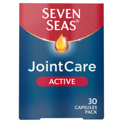 Seven Seas JointCare Active Joints Glucosamine Omega-3 Fish Oil 60 capsules