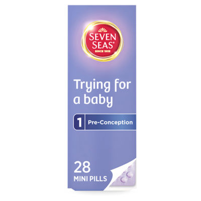 Seven Seas Trying for a Baby Vitamins & Minerals One-a-Day Pills
