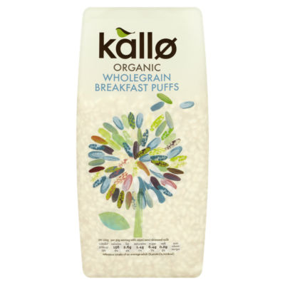 Kallo Organic Wholegrain Breakfast Puffs