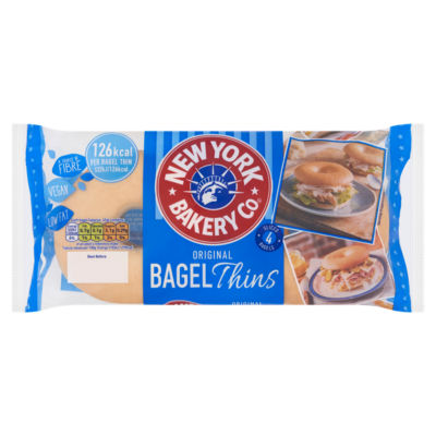 New York Bakery Co. Original Bagel Thins 4 Pack
