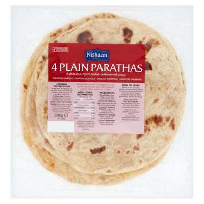 ASDA > Food Cupboard > Plain Parathas