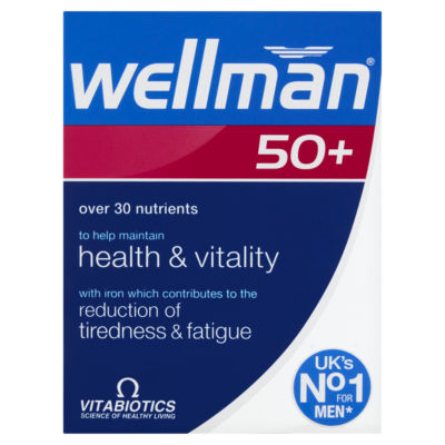 Vitabiotics Wellman 50+ 30 One-a-Day