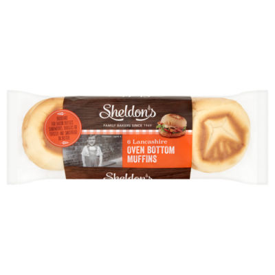 Sheldon's Lancashire Oven Bottom Muffins