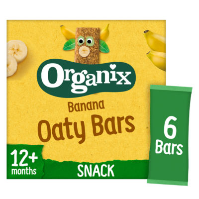 Organix Goodies Banana Oaty Bars 12+ Months