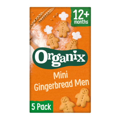 Organix Mini Gingerbread Men 5x 25g