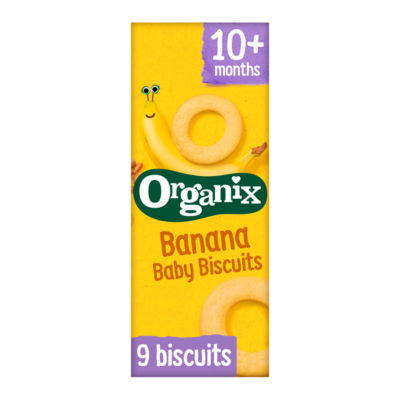 Organix Banana Ring Biscuits 10+ Months 54g