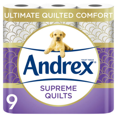 Andrex Quilted Toilet Roll 9 Rolls